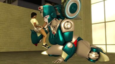"Autobot Chromia's Cumshot"
