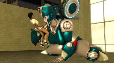 "Autobot Chromia's Cumshot"