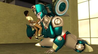 "Autobot Chromia's Cumshot"