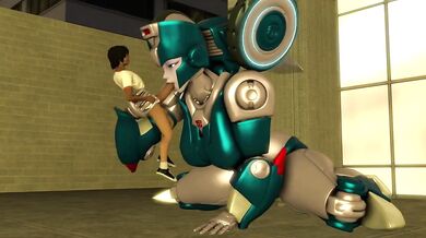 "Autobot Chromia's Cumshot"