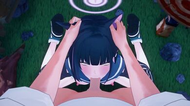 Kazusa is alone at night, masturbating and fantasizing about her next encounter with a blow job from an unknown lover.