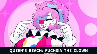 "(Gats) Fuchsia the clown (AI read)"