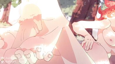 "Wild Footjob: Tasteful Sensuality in the Woods"