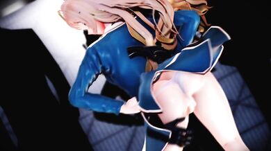 'Sexy Japanese Businesswoman and Cute Catgirl Night Shift'