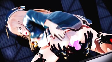 'Sexy Japanese Businesswoman and Cute Catgirl Night Shift'