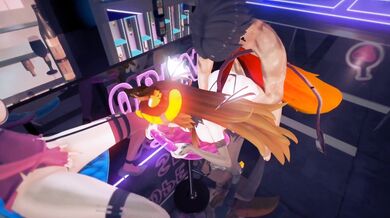 "[Vtuber]: Sexy Beast Riding the Big Meat!!"