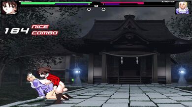 'Busty Futanari Ryougi and Her Five Shemale Lovers'