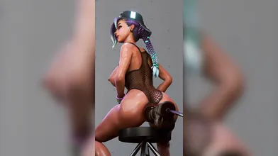 'Sombra Rides The Horsecock Macho Fucker In A 3D Hentai Adventure'