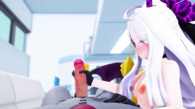 "Pure Love in the Shower - Sorasaki and Hina (Blue Archive) [Kaotaro12]"