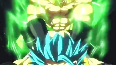 "The Ultimate Battle: Broly VS Gogeta - The Demolition Derby!"