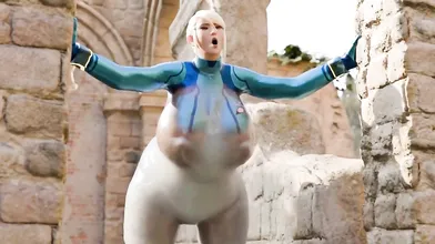 "Mama Mia! Samus Gets Farty in her Condom Suit!"