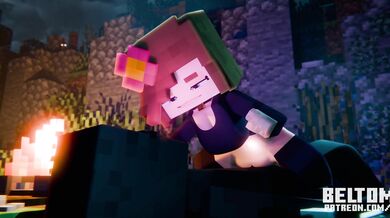 "Jenny, the Ender-Woman, and Beltom's NSFW Minecraft Animation"