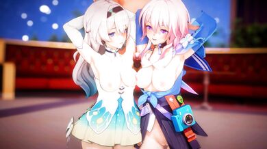 "Caught in the Act: The Lustful Adventures of a Couple on the Beach at Nightfall."