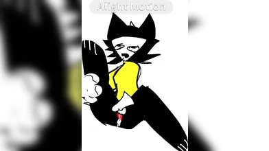 My cat, Amelia, and I rule the bedroom as we engage in hot and steamy hentai sex!