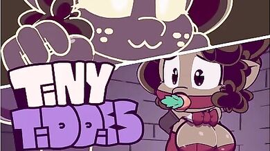 'Sexy Schoolgirl with C-Cup Breasts Strips Down to her Undies and Kicks Ass!'