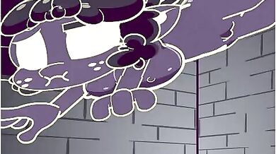 'Sexy Schoolgirl with C-Cup Breasts Strips Down to her Undies and Kicks Ass!'