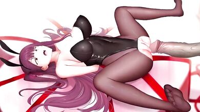 'GF Bunnies in Suits, Ginhaha with V2's WA2000'