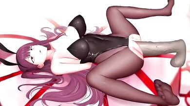 'GF Bunnies in Suits, Ginhaha with V2's WA2000'