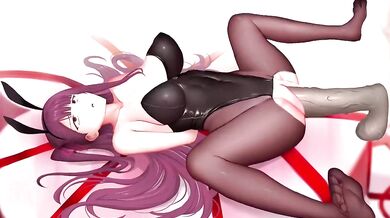 'GF Bunnies in Suits, Ginhaha with V2's WA2000'