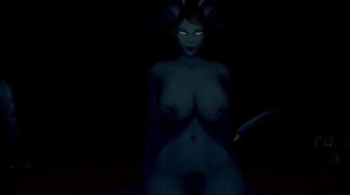 'Blo*od Queen Azshara Loves Deepthroating With Her Sea Devils'