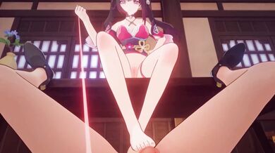 "Tied and Teased: A Hentai Train Ride of Submission and Domination"