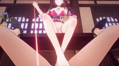 "Tied and Teased: A Hentai Train Ride of Submission and Domination"