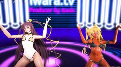 'The Gentleman Tonin with Yukikaze and Lily - A Gentle Touch in the Wind'