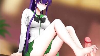 "Tormented By The Dark Lord's Tentacle: Saeko V2 [Ginhaha]"