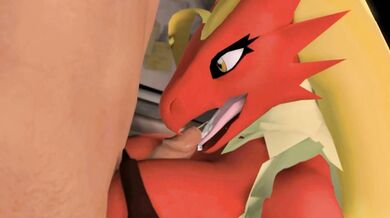 "Blaziken's Thundering Hardcore Masturbation Video with Pokewhores"