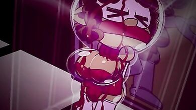 'PENETRATION INTO THE CHOCOLATE RAINBOW! Four Ability Ladies Taking A Bath With Sexy Bunnies!'