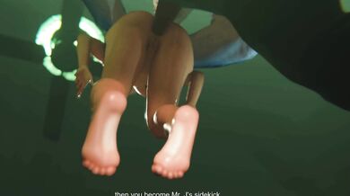 "Harley Quinn's Anal Delight with King Shark (No Costumes)"