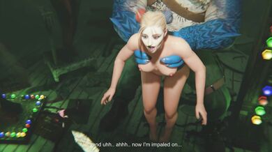 "Harley Quinn's Anal Delight with King Shark (No Costumes)"