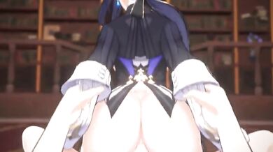 "Clorinde's Riding Lesson with LazyRice3D"