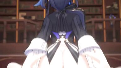 "Clorinde's Riding Lesson with LazyRice3D"