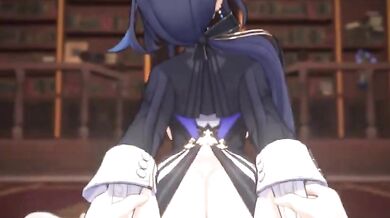 "Clorinde's Riding Lesson with LazyRice3D"