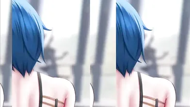 The Bikini-Clad Xenovia and her Sexy Escapades with the Demon Ginhaha