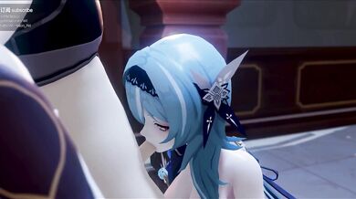 'Wet Dreams: The Steamy Sex Adventures of Genshin and Eula, Vol. 1'