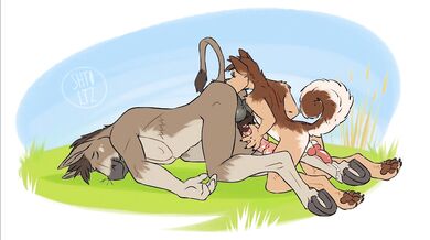 'Sexy Sheep and Lambs' get naughty in the field, leaving you horny after watching this video.'