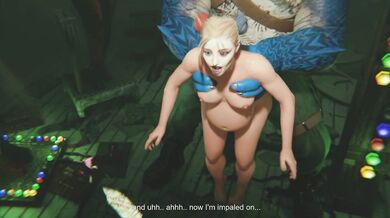 'Pregnant Harley Quinn and King Shark [Cho*ke on this]'