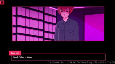 "Where the girls are made - the bar"