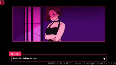 "Where the girls are made - the bar"