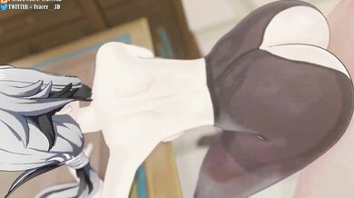 Rewritten as: 'The Masked Fool's Doggy Style with Tracer 3D'