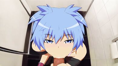 "Shiota Nagisa Gives an Oral Exam to Piyo, a Sexy Teacher with a Huge Dick"