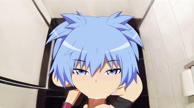 "Shiota Nagisa Gives an Oral Exam to Piyo, a Sexy Teacher with a Huge Dick"