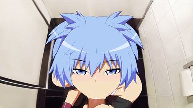 "Shiota Nagisa Gives an Oral Exam to Piyo, a Sexy Teacher with a Huge Dick"