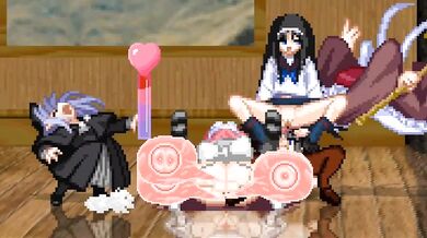 'The Scarlet Tassel: Kohaku, Hisui and Akiha's Fertile Adventure with Leen's Sisters in Mugen!'