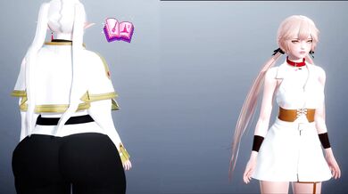 "Satisfying her Angry Neighbor with a Stiff Dildo"