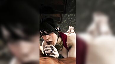 'Mass Effect: Morrigan vs Shepard - The Battle of the Sexes'