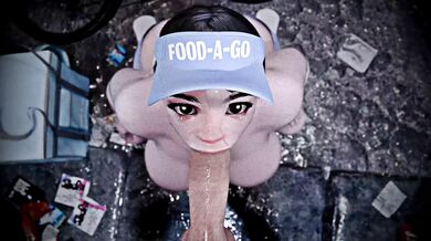 'My Sexy Pizza Delivery Girlfriend: Mei's Hot and Steamy Night In!'