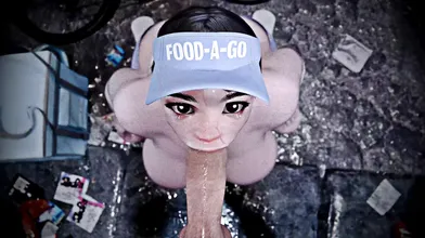 'My Sexy Pizza Delivery Girlfriend: Mei's Hot and Steamy Night In!'